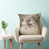 Devonshireの公爵夫人および彼女の姉妹、Coun クッション (椅子)