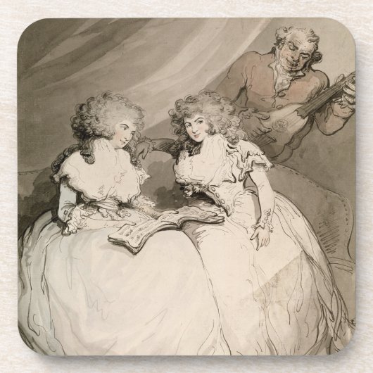 Devonshireの公爵夫人および彼女の姉妹、Coun コースター (正面)