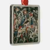 Devonshireの狩りのタペストリー メタルオーナメント (右)