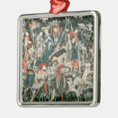 Devonshireの狩りのタペストリー メタルオーナメント (左)