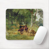 Devonshireの車線の牛 マウスパッド (マウス)