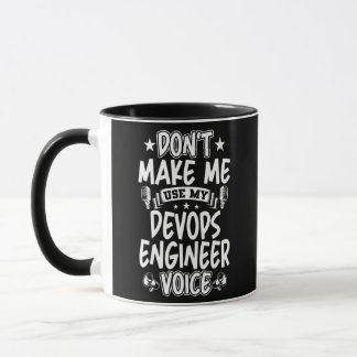 Devopsエンジニアの声を使わせない マグカップ