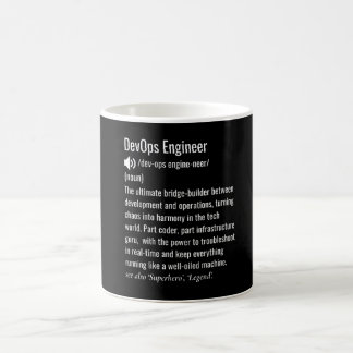 DevOpsエンジニアの定義 コーヒーマグカップ