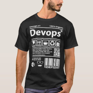 DevopsバーコークラシックドTシャツ Tシャツ