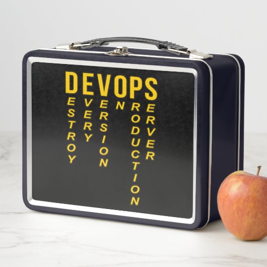 Devops Definition Technical Computer ITプログラマ メタルランチボックス (インサイチュ)
