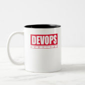 Devops marvelous ツートーンマグカップ (左)