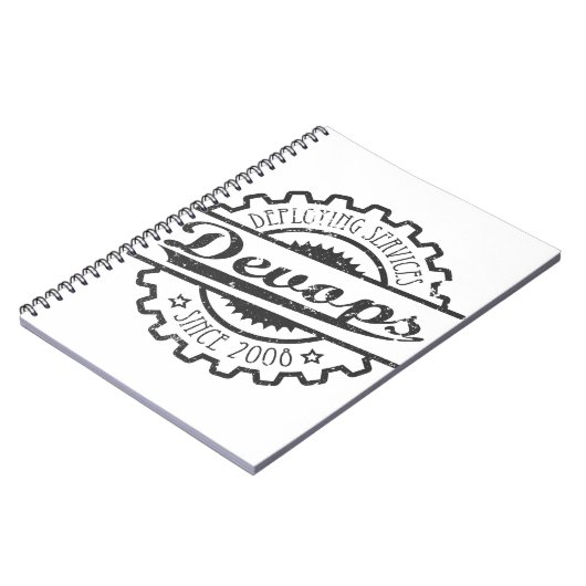 Devops vintage ノートブック (左側)
