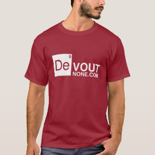 DevoutNone.comのロゴ Tシャツ
