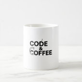 Devsのコード&コーヒーモノラインマグ コーヒーマグカップ (中央)