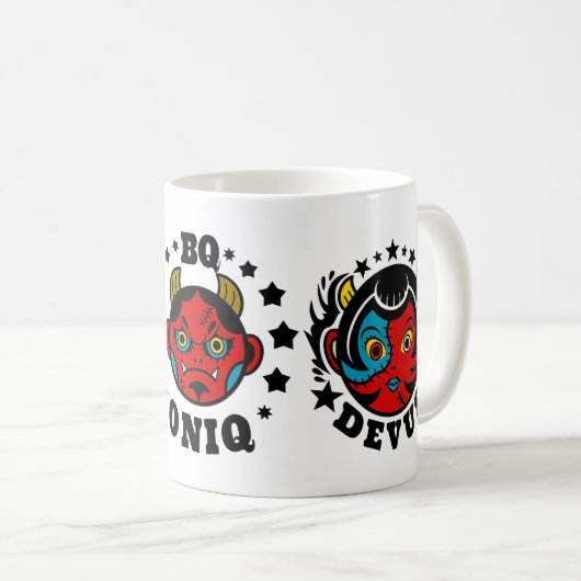 DEVULL Family Mug コーヒーマグカップ (正面右)