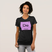 Devyn 元素 化学元素 周期表 tシャツ (正面フル)