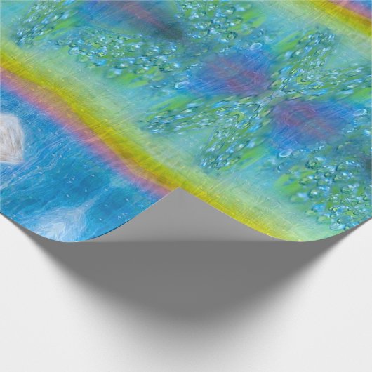 Dew Drop DNA Iridescent, Sparkly,  ラッピングペーパー (角)