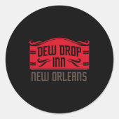 Dew Drop Inn New Orleans  ラウンドシール (正面)