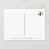 Dew Drop Water Hammock Spider Web ポストカード (裏面)