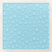 Dew drops ガラスコースター (正面)