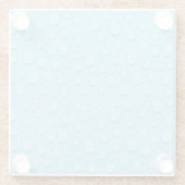 Dew drops ガラスコースター (裏面)