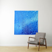 Dew wet glass background window タペストリー (インサイチュ(横))