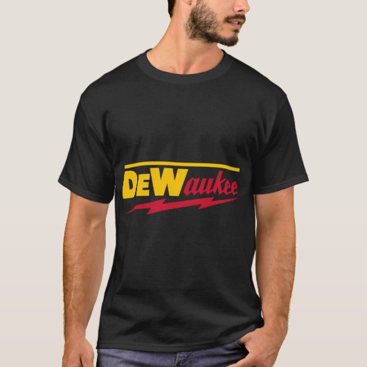 Dewaukeeパワーツールブランド Tシャツ (正面)