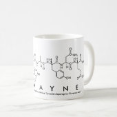 Dewayneペプチド名mag コーヒーマグカップ (正面右)