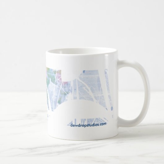 dewdropstudiosの大きいコーヒー・マグ コーヒーマグカップ (右)
