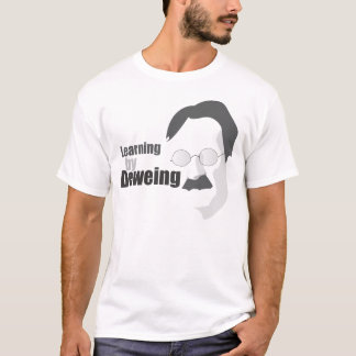 Deweing -メンズTシャツ著学ぶこと Tシャツ