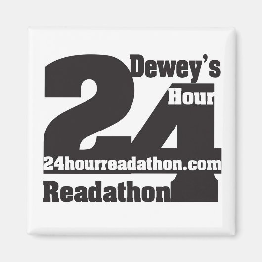 Deweyの24時間Readathonマグネット マグネット (正面)
