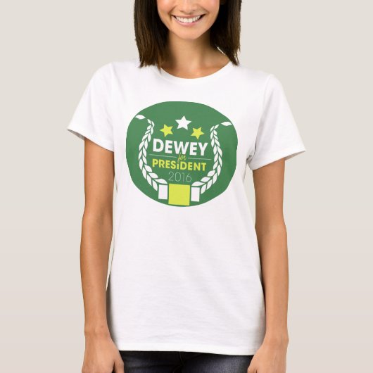Dewey 4 Prez Tank Top （ラウンドロゴ） Tシャツ (正面)