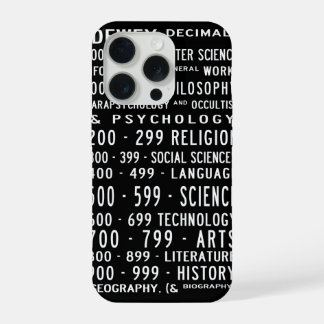Dewey Decimal Busroll Case iPhone 15 Proケース