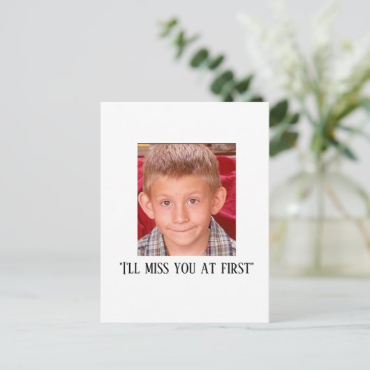 Dewey Malcomの中央 ポストカード (スタンド正面)