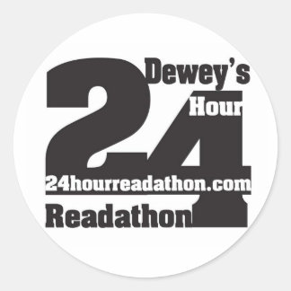 Dewey's Readathonステッカー ラウンドシール