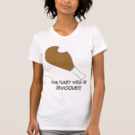 Dewicious Wegの女性のTシャツ Tシャツ (正面)