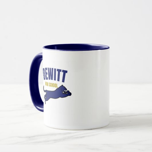 DeWitt High Schcool Michigan Coffee Mug マグカップ (正面左)