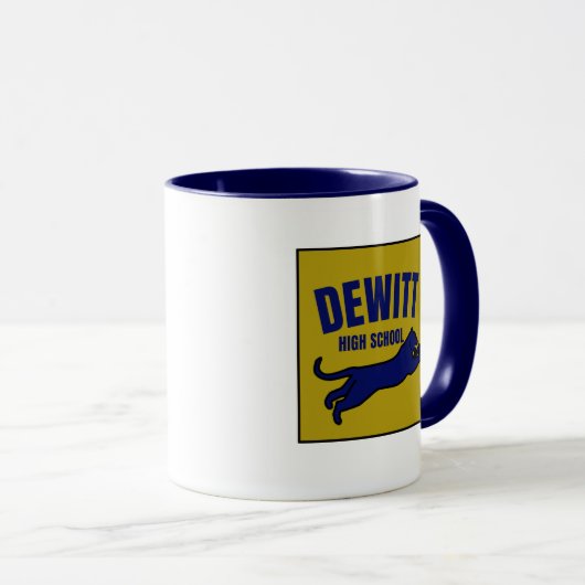 DeWitt High Schcool Michigan Coffee Mug マグカップ (正面右)