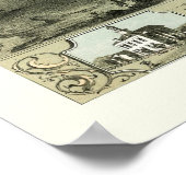 DeWitt, IAパノラママップ – 1868 ポスター (角)