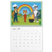 Dewy and Friends 2026 Calendar カレンダー (3月 2027)
