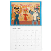 Dewy and Friends 2026 Calendar カレンダー (1月 2027)