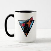 Dex 「遠ぼえの」コンボのマグ444ml マグカップ (左)