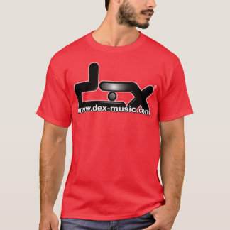 DEX MUSIC OFFICIAL T-SHIRT RED Tシャツ