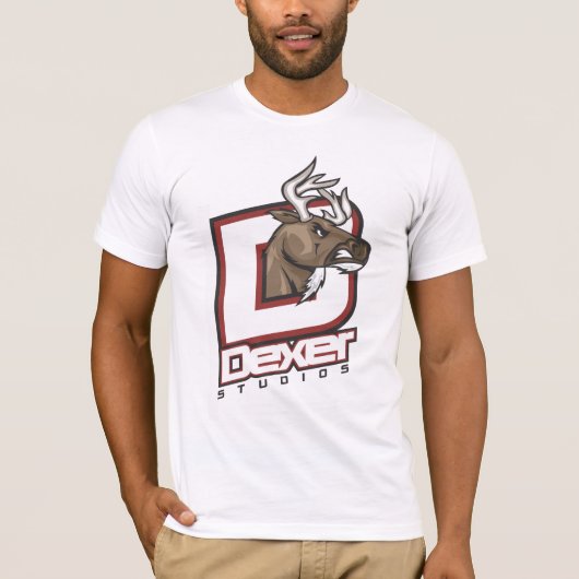 Dexerのスタジオ-スポーツシャツ Tシャツ (正面)