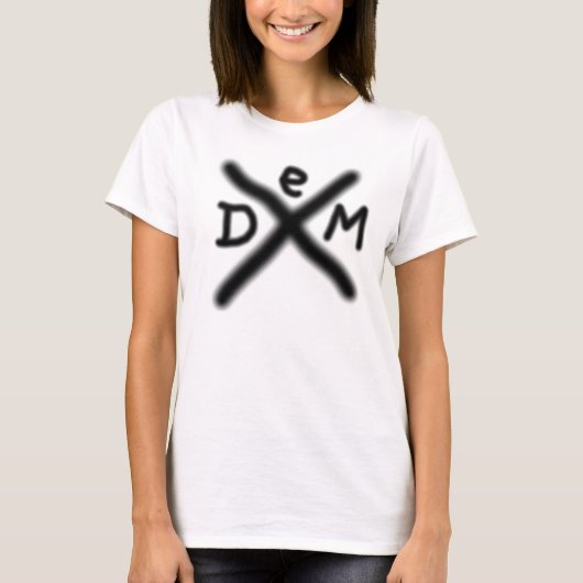 DeXMの落書き Tシャツ (正面)