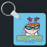 Dexterキャラクター名グラフィック キーホルダー<br><div class="desc">デクスター研究所 |このキャラクターグラフィックをチェックしてDexterの名前！</div>