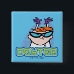 Dexterキャラクター名グラフィック 缶バッジ<br><div class="desc">デクスター研究所 |このキャラクターグラフィックをチェックしてDexterの名前！</div>