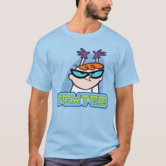 Dexterキャラクター名グラフィック Tシャツ (正面)