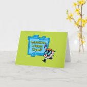 Dexter – 時々私は自分自身を驚かす カード (黄色い花)