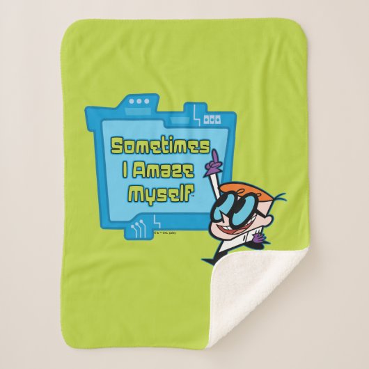 Dexter – 時々私は自分自身を驚かす シェルパブランケット (正面)