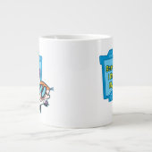 Dexter – 時々私は自分自身を驚かす ジャンボコーヒーマグカップ (正面)