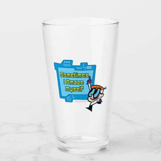 Dexter – 時々私は自分自身を驚かす タンブラーグラス (正面)