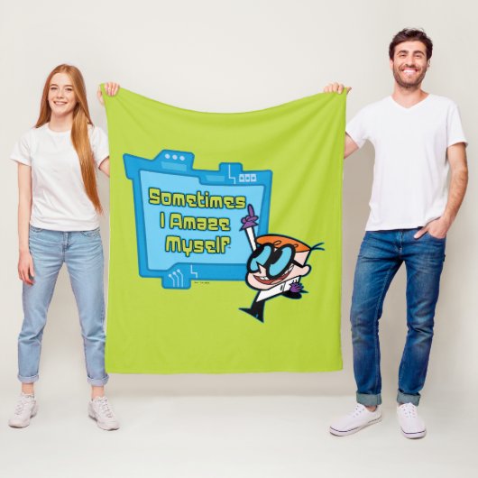 Dexter – 時々私は自分自身を驚かす フリースブランケット (インサイチュ)