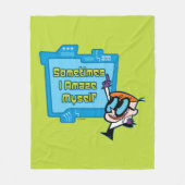 Dexter – 時々私は自分自身を驚かす フリースブランケット (正面)