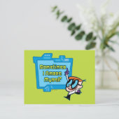 Dexter – 時々私は自分自身を驚かす ポストカード (スタンド正面)